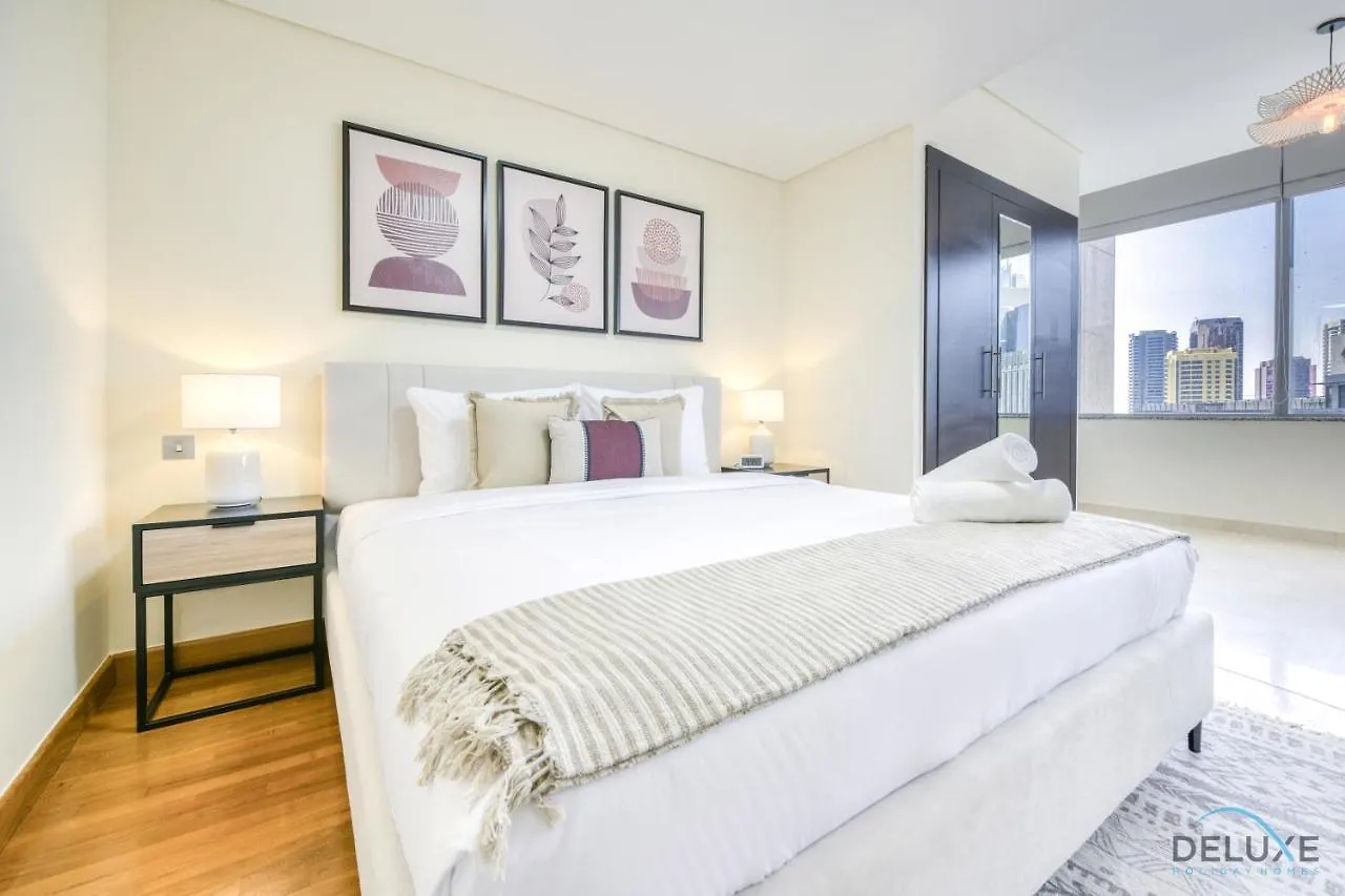 Apartment Special Offer Stylish 1Br With Pool & City Views By Deluxe Holiday Homes Dubai